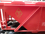 Vtg O And O27 Gauge Lionel 9322 ATSF Hopper Car Famous American RR Series w/Box