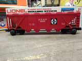 Vtg O And O27 Gauge Lionel 9322 ATSF Hopper Car Famous American RR Series w/Box