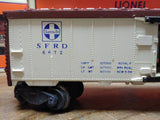 Vtg O Gauge Lionel Trains Santa Fe #6672 Refrigerated Box Car Type II w/Box