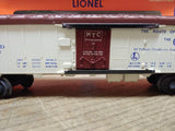 Vtg O Gauge Lionel Trains Santa Fe #6672 Refrigerated Box Car Type II w/Box