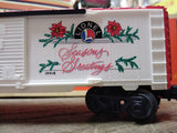 Vtg Lionel O Gauge #19918 1992 Merry Christmas Box Car Seasons Greetings w/Box!