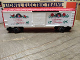 Vtg Lionel O Gauge #19918 1992 Merry Christmas Box Car Seasons Greetings w/Box!
