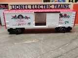 Vtg Lionel O Gauge #19918 1992 Merry Christmas Box Car Seasons Greetings w/Box!