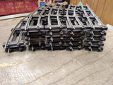 Vtg American Flyer S Gauge 4-4-2 Steam Loco 21160 w/3 Cars 22pc Track Untested