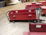 Vtg 6 Piece S Gauge American Flyer Trains Caboose Parts Repair Lot 484 630 638