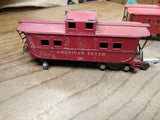 Vtg 6 Piece S Gauge American Flyer Trains Caboose Parts Repair Lot 484 630 638