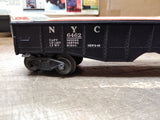 Vtg Lionel Trains O Gauge 6462 NYC Black Gondola Car w/Box Good Shape!