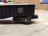 Vtg Lionel Trains O Gauge 6462 NYC Black Gondola Car w/Box Good Shape!