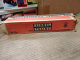 Vtg Lionel Trains O Gauge 6462 NYC Black Gondola Car w/Box Good Shape!