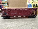 Vtg Lionel Trains O Gauge 643625 Lehigh Valley Red Quad Hopper Car w/Box!