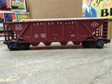 Vtg Lionel Trains O Gauge 643625 Lehigh Valley Red Quad Hopper Car w/Box!