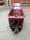 Vtg Lionel Trains O Gauge 643625 Lehigh Valley Red Quad Hopper Car w/Box!