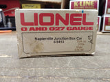 Vtg O and O27 Gauge Lionel 6413 Napierville Junction Railway Box Car w/Box Nice!
