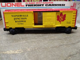 Vtg O and O27 Gauge Lionel 6413 Napierville Junction Railway Box Car w/Box Nice!