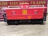 Vtg O and O27 Gauge Trains K Line Santa Fe ATSF 6126 Red Caboose w/Box!