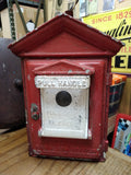 Vtg GAMEWELL Fire Alarm Pull Station w/SCHWARZE #23 Universal Bells All Working!