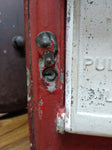 Vtg GAMEWELL Fire Alarm Pull Station w/SCHWARZE #23 Universal Bells All Working!
