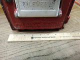 Vtg GAMEWELL Fire Alarm Pull Station w/SCHWARZE #23 Universal Bells All Working!