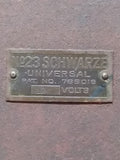 Vtg GAMEWELL Fire Alarm Pull Station w/SCHWARZE #23 Universal Bells All Working!