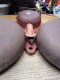 Vtg GAMEWELL Fire Alarm Pull Station w/SCHWARZE #23 Universal Bells All Working!
