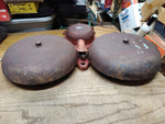 Vtg GAMEWELL Fire Alarm Pull Station w/SCHWARZE #23 Universal Bells All Working!