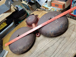 Vtg GAMEWELL Fire Alarm Pull Station w/SCHWARZE #23 Universal Bells All Working!