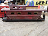 Vtg 2 Pc S Gauge American Flyer Lines 3211 Caboose Parts Repair Pressed Steel