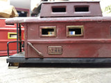 Vtg 2 Pc S Gauge American Flyer Lines 3211 Caboose Parts Repair Pressed Steel