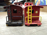 Vtg 2 Pc S Gauge American Flyer Lines 3211 Caboose Parts Repair Pressed Steel