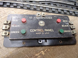 Vtg O Gauge Train Gar Graves Phantom Line Switch RH w/Box Marx Control Panel Lot