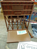 Vtg Life Like HO Scale Operating Coal Tipple with Union Pacific Hopper Car Box!