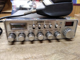 Uniden PC76XL Mobile Transceiver CB Radio and Astatic 636L Microphone