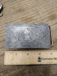Vtg Colt's MFG Co Patent Firearms 4" x 2" Belt Buckle USA Pall Mall London