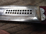 Vtg M Hohner #682 Marine Band Echo 160 Reed 4 Key Tremolo Concert Harp Harmonica