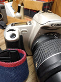 Vtg Canon Rebel 2000 EOS 35mm Film Camera Canon Zoom EF 28-80mm 1:3.5-5.6 Lens