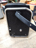 Vtg Kodak Duaflex II 620 Film Camera with Kodet Lens and Strap Shutter Works!