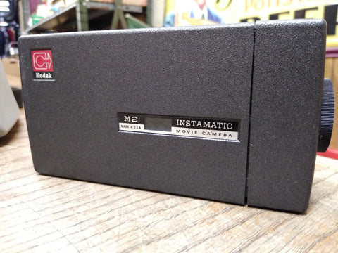 Vtg Kodak M2 Instamatic Super 8 Film Cartridge Movie Camera with Ektanar Lens