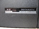 Vtg Kodak M2 Instamatic Super 8 Film Cartridge Movie Camera with Ektanar Lens