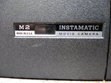 Vtg Kodak M2 Instamatic Super 8 Film Cartridge Movie Camera with Ektanar Lens