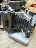 Vtg Polaroid Automatic 104 Film Land Camera Good Bellows Shutter Works!
