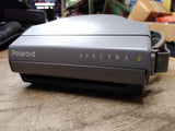 Vtg Polaroid Spectra 2 Instant Film Camera with Flash and Hand Strap Looks Good!