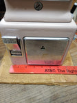 Vtg Automatic Electric Company Rotary Dial Pay Telephone Lamp 3 Coin Slot Works!