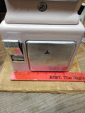 Vtg Automatic Electric Company Rotary Dial Pay Telephone Lamp 3 Coin Slot Works!