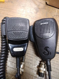 Vtg 2 Piece Cobra CA 73 & Galaxy CB Radio Hand Held 4 Pin Microphone Lot