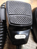 Vtg 2 Piece Cobra CA 73 & Galaxy CB Radio Hand Held 4 Pin Microphone Lot