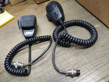 Vtg 2 Piece Cobra CA 73 & Galaxy CB Radio Hand Held 4 Pin Microphone Lot