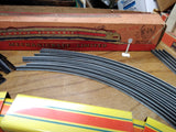 Vtg Mechanicraft Limited Streamlined Metal Wind Up Train w/2 Cars Track Orig Box