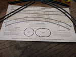 Vtg Mechanicraft Limited Streamlined Metal Wind Up Train w/2 Cars Track Orig Box