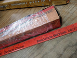 Vtg Mechanicraft Limited Streamlined Metal Wind Up Train w/2 Cars Track Orig Box
