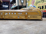 Vtg Marx Union Pacific M10003 Streamlined Metal Wind Up US Mail Train Dining Car